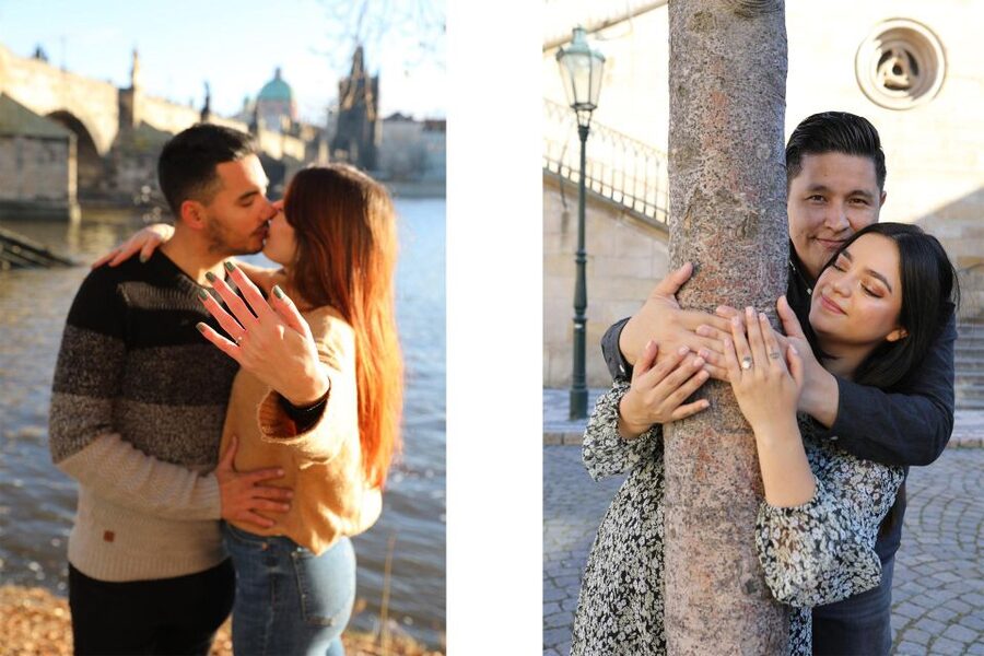 Professional photoshoot at Charles Bridge & Kampa island - What You Receive Within 48 Hours
