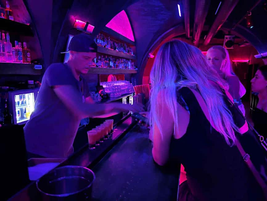 Pub Crawl with Shots and Night Club I Prague - Moving through two or three more bars