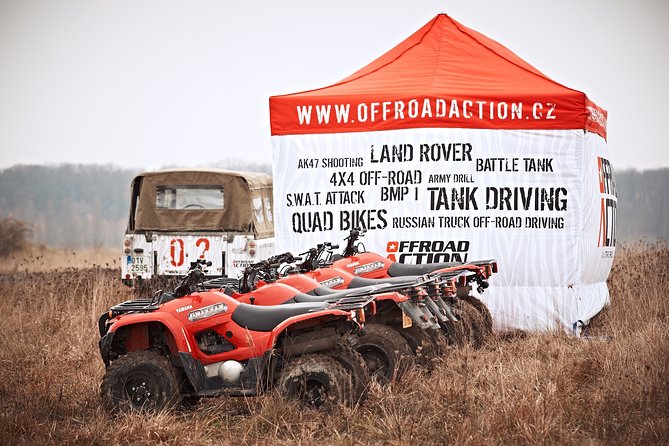 Quad ride adventure Prague - What the 90-minute schedule feels like