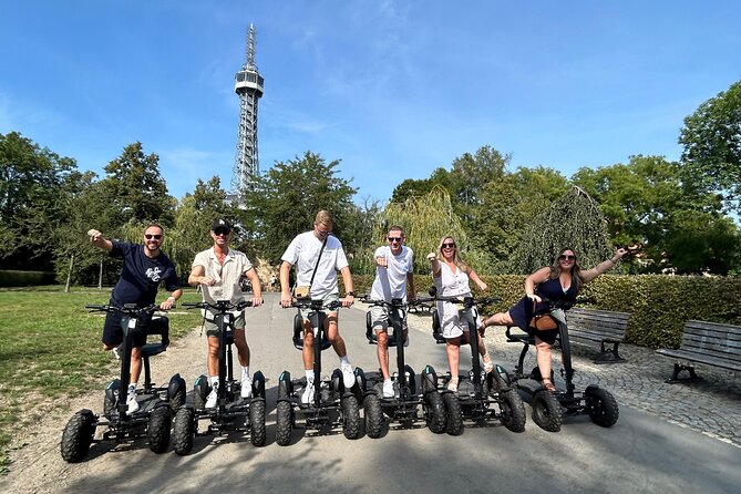 Scooter tours to Prague Castle and views. - A quick look at the Vltava River