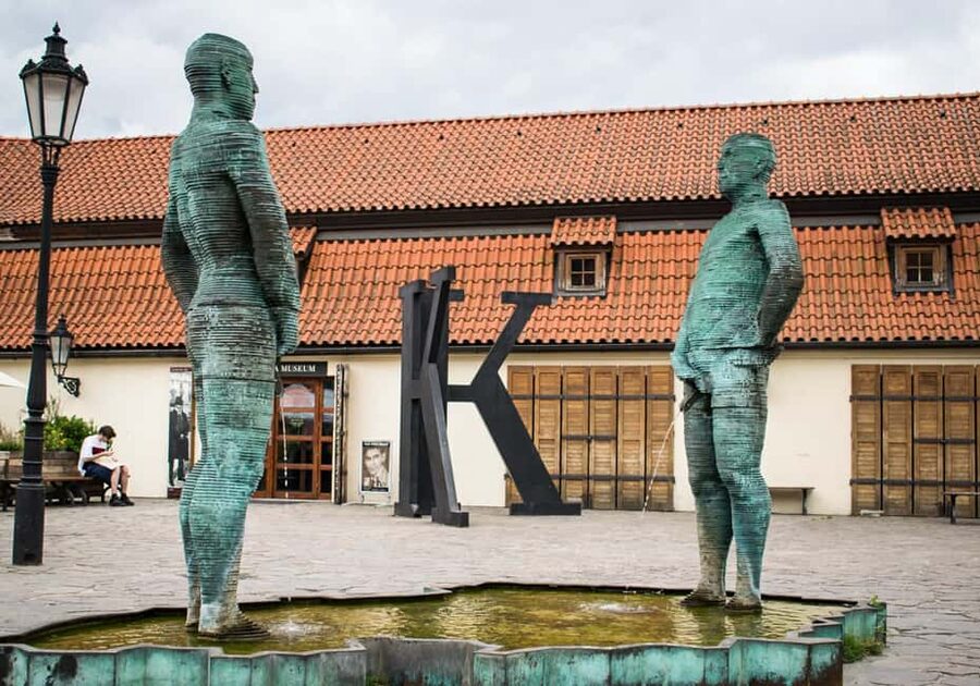 Secret walking Food Tour Prague - An artists studio and a local digestive