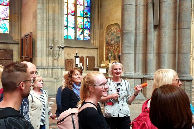 Skip the line: Prague Castle Interiors Tour with Local Guide - St. George’s Basilica: a quieter counterpoint