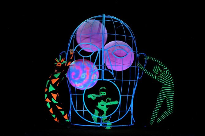 Skip the Line: WOW Show Black Light Theater in Prague Ticket - The 65-minute performance, from fear to fantasy