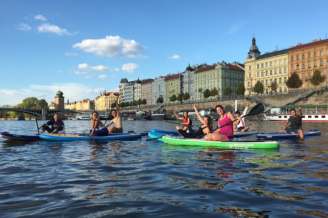 Stand-Up Paddleboarding on the Vltava River in Prague - Why the Vltava changes your view of Prague