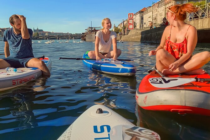 Stand-Up Paddleboarding on the Vltava River in Prague - Booking, weather, and cancellation details