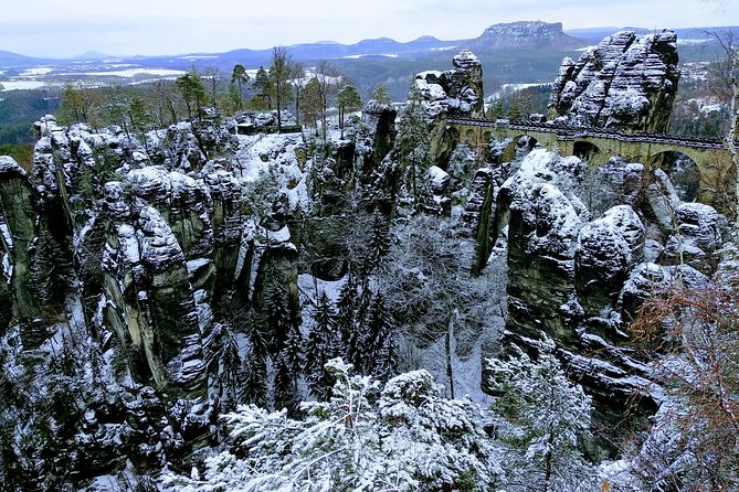 Terezin & Bohemian Switzerland from Prague: Bastei, Narnia & Café - Lunch in a Victorian-era railway station