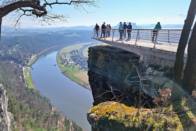 The Best of Bohemian and Saxon Switzerland Day Trip from Prague - Tisá Rocks on winter departures