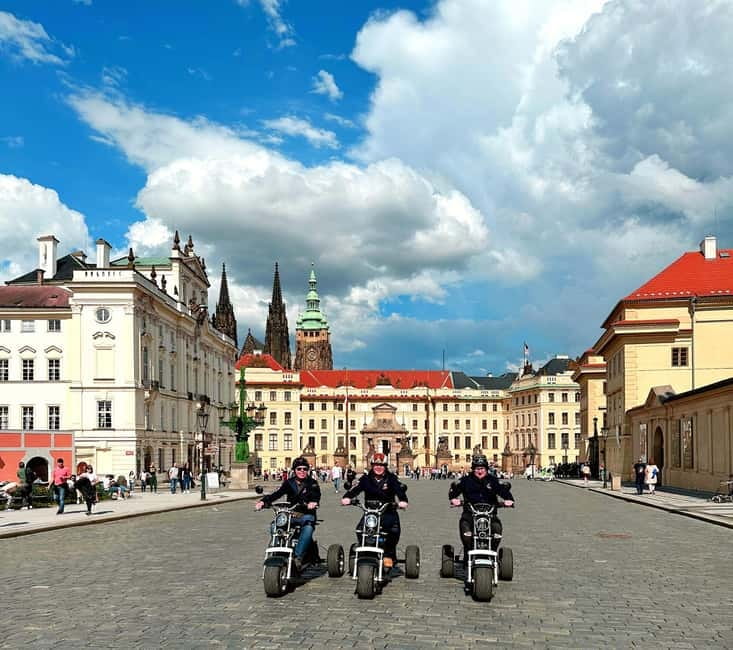 The best Trike Bike Prague city tour - A gentle ride through Prague’s historic center