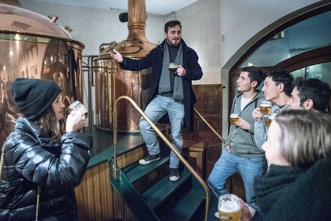 The Castle Side Breweries & Pubs small-group with PragueWay - U Černého vola and the Czech beer snack