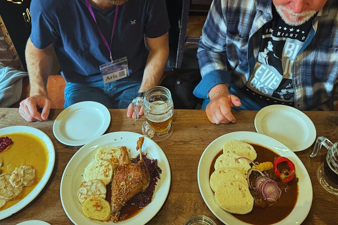 The Ultimate Prague Food Tour - Second stop: the main course and a second included drink