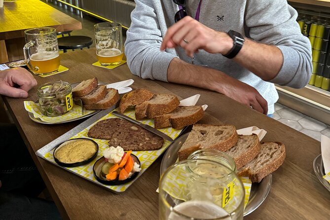 The Ultimate Prague Food Tour - First stop: drinks and Czech bar food