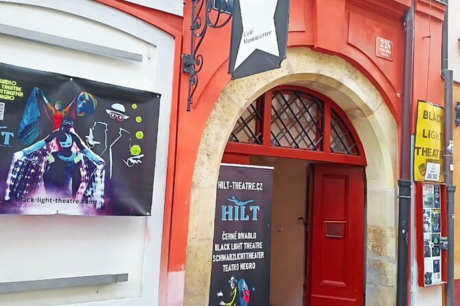 Underground Black Light Theatre Interactive Show in Prague - Planning the 8:30 pm start