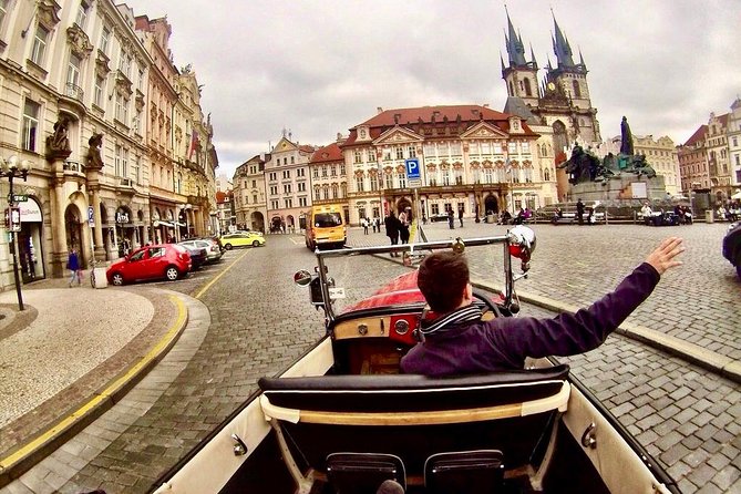 Vintage Cars Prague - Sightseeing Tour 90min / 1-6 pers. - Synagogues and the Jewish Quarter