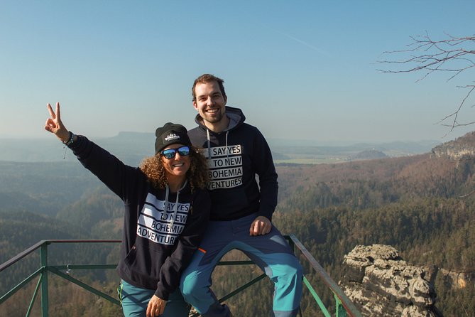 Winter Fairytale The BEST of Bohemian & Saxon Switzerland Hiking Tour - Bastei Bridge and the best late-day views
