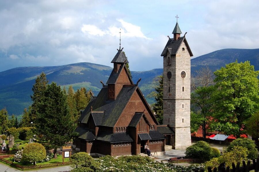 Wroclaw: Giant Mountains & Valley of Palaces Day Tour - Vang Stave Church, Norway rebuilt in Silesia